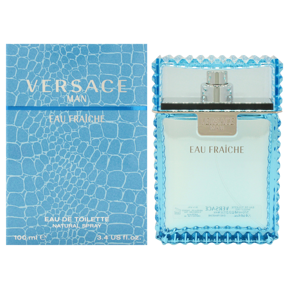 Versace Man Eau Fraiche by Versace for Men 3.4 oz EDT Spray